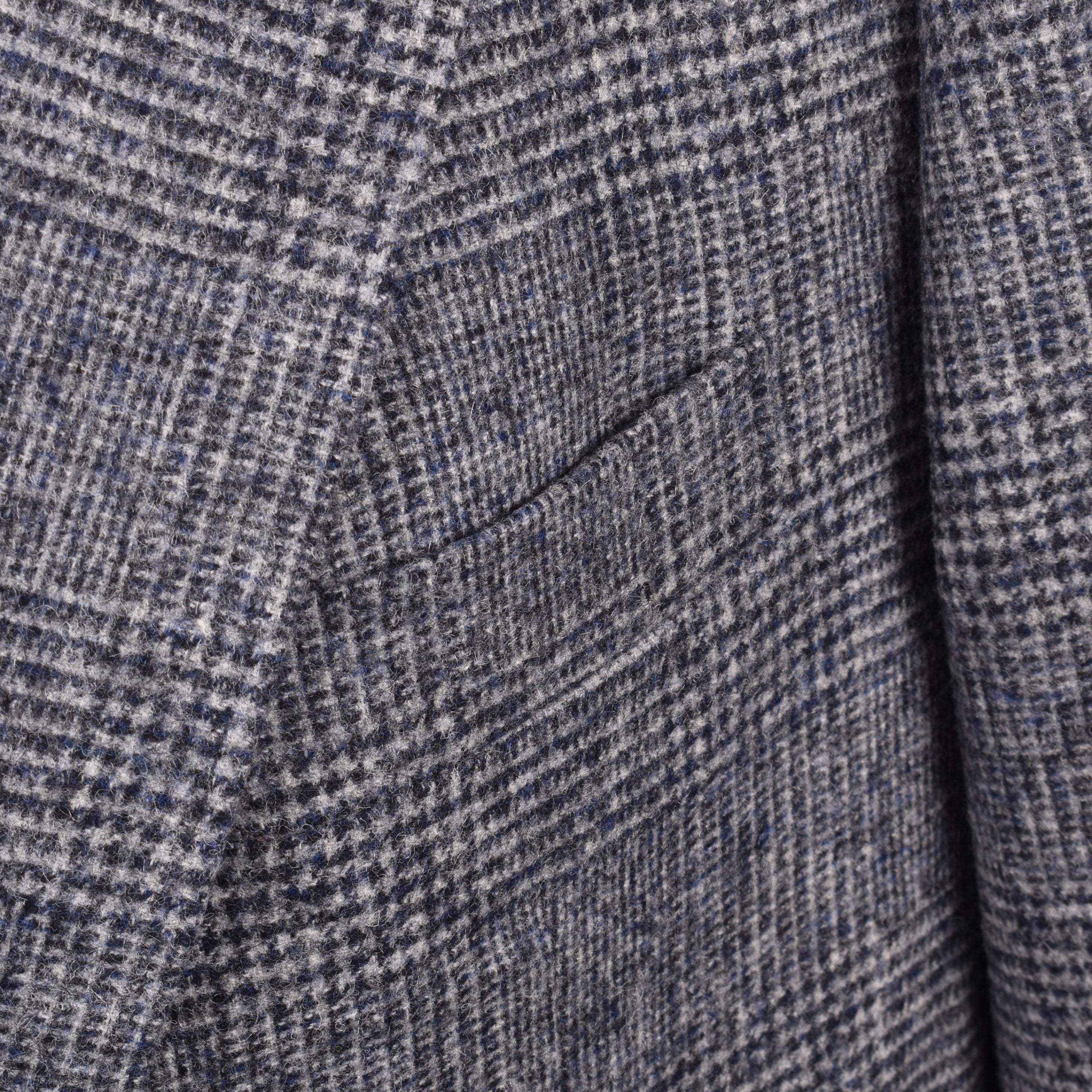 Brunello Cucinelli Blue Leather Blazer