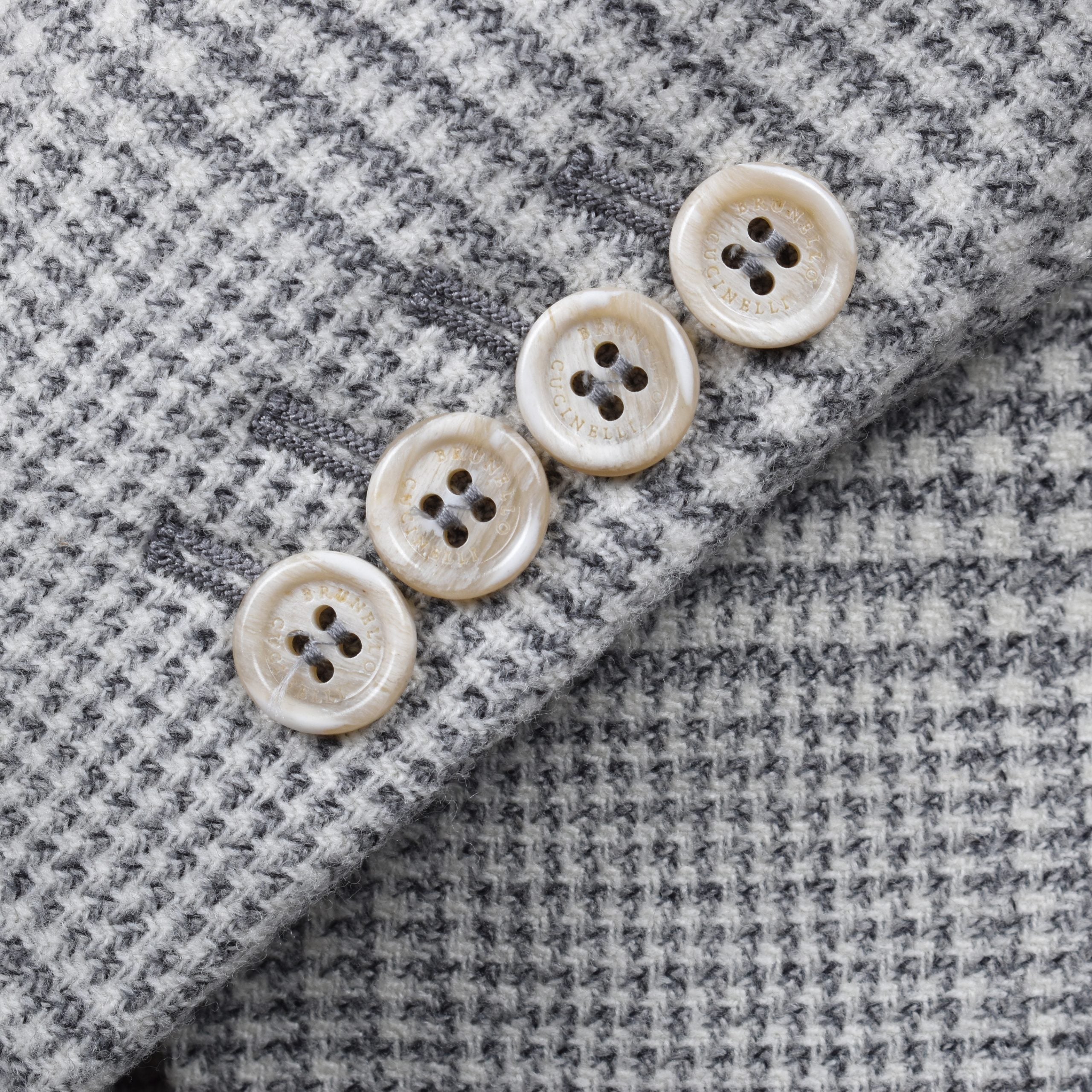 Brunello Cucinelli Perlen-Wollblazer