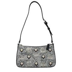 MCM Grijze Stoffen Crossbodytas