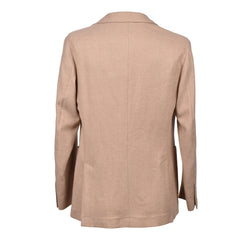 Brunello Cucinelli Beigefarbener Blazer aus Wolle