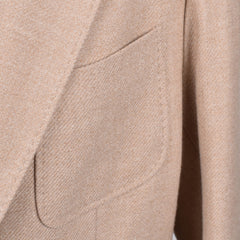 Brunello Cucinelli Beigefarbener Blazer aus Wolle