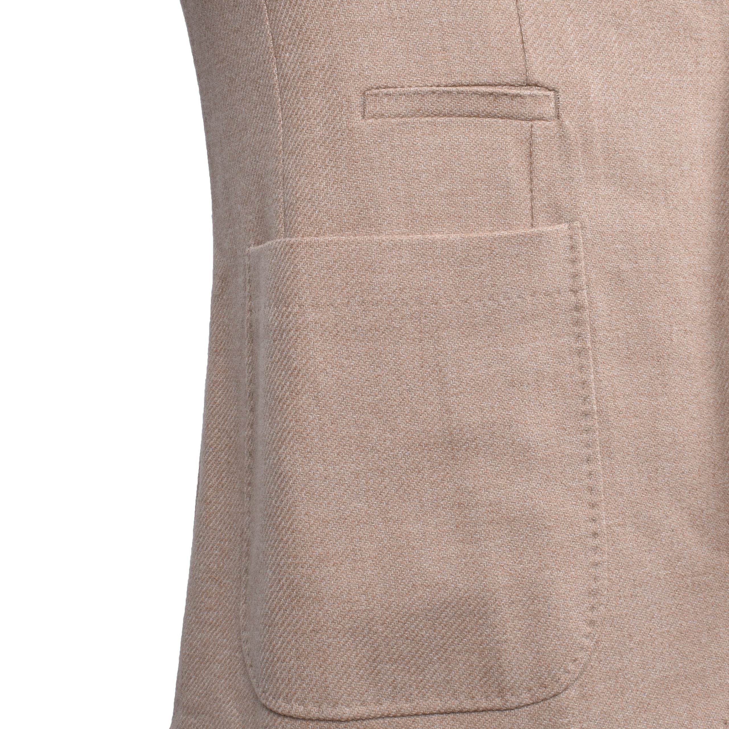 Brunello Cucinelli Beigefarbener Blazer aus Wolle