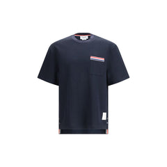Thom Browne Blauw Katoenen T-Shirt