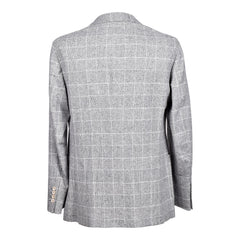 Brunello Cucinelli Grauer Seidenblazer