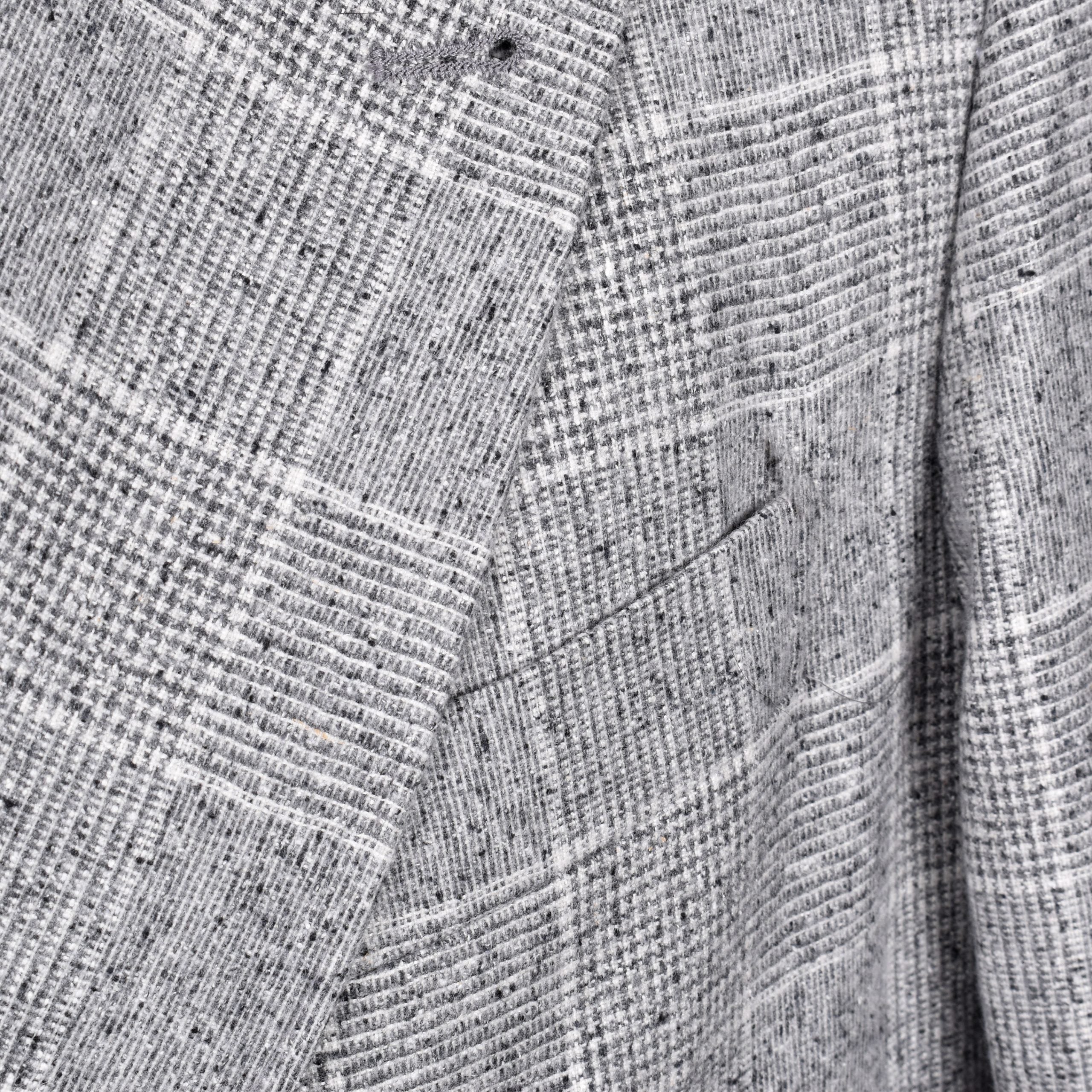 Brunello Cucinelli Grauer Seidenblazer