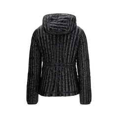 Parajumpers Zwarte Nylon Lange Jas