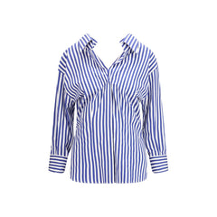 Givenchy Hemd aus blauer Baumwolle mit Muster