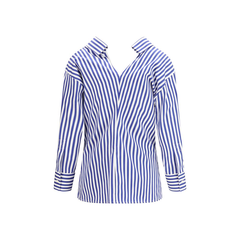 Givenchy Hemd aus blauer Baumwolle mit Muster
