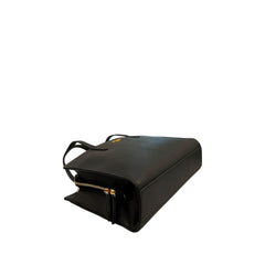 Twinset Damen Schultertasche aus schwarzem PU