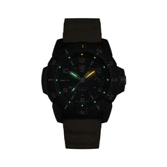 Luminox Sportuhr aus orangefarbenem Kautschuk