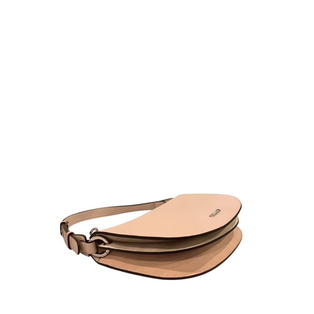 Twinset Rosa PU Damen Umhängetasche