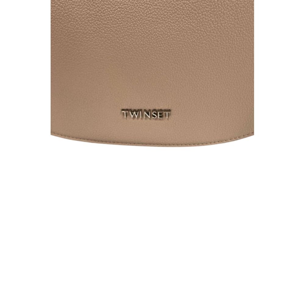 Twinset Rosa PU Damen Umhängetasche