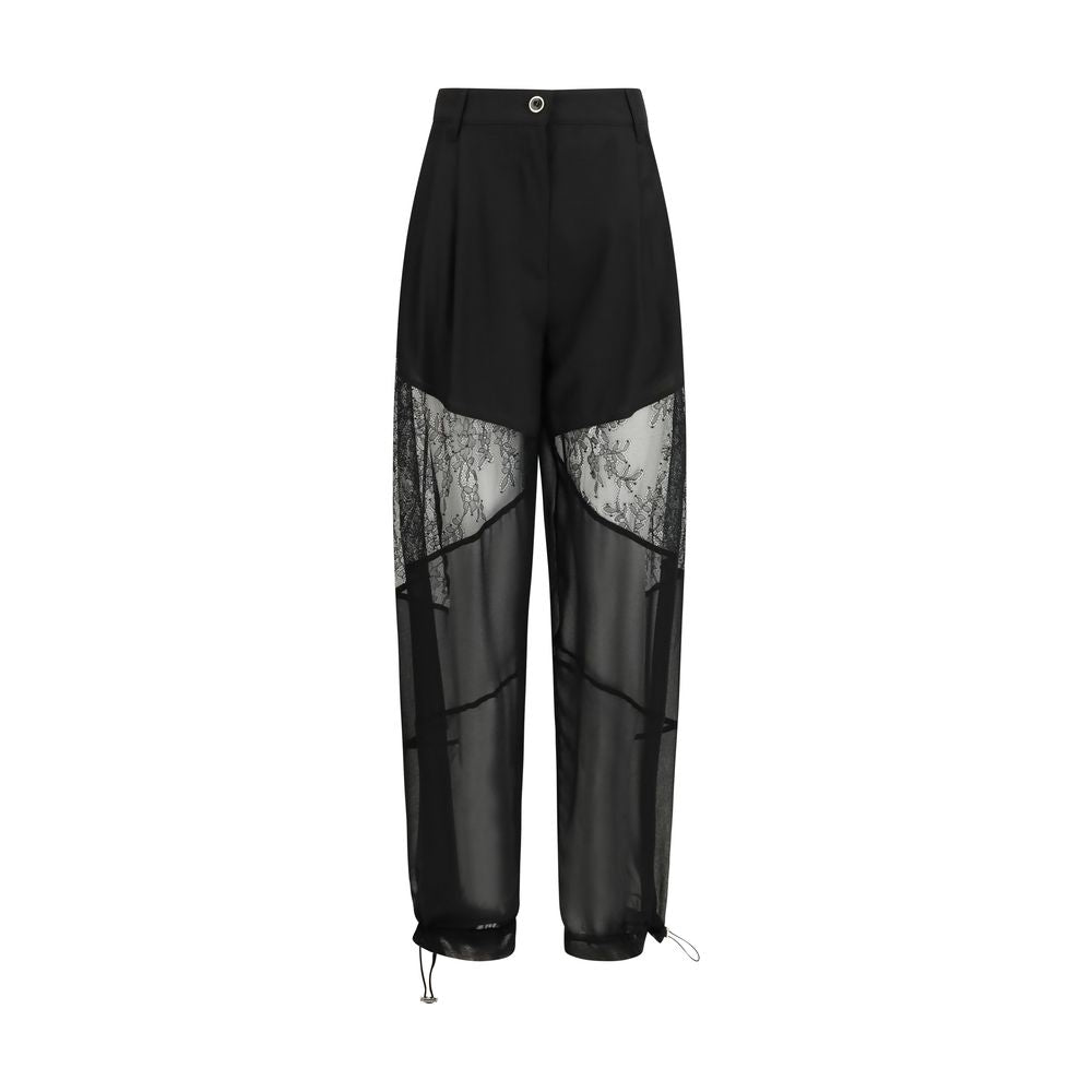 PINKO Schwarze Freizeithose aus Polyester