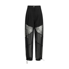PINKO Schwarze Freizeithose aus Polyester