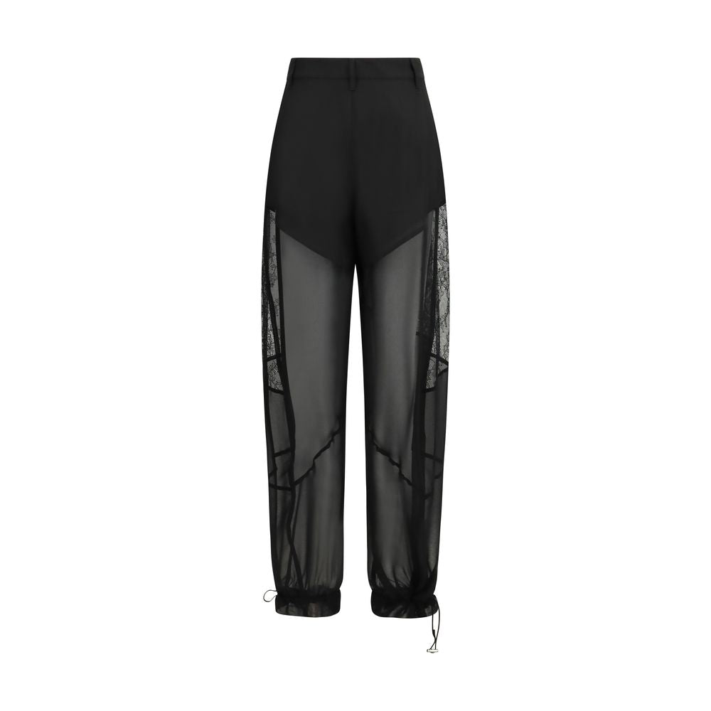 PINKO Schwarze Freizeithose aus Polyester