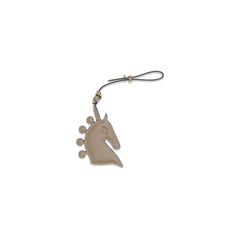 Max Mara Bruin Kalfsleer Bos Taurus Sleutelhanger