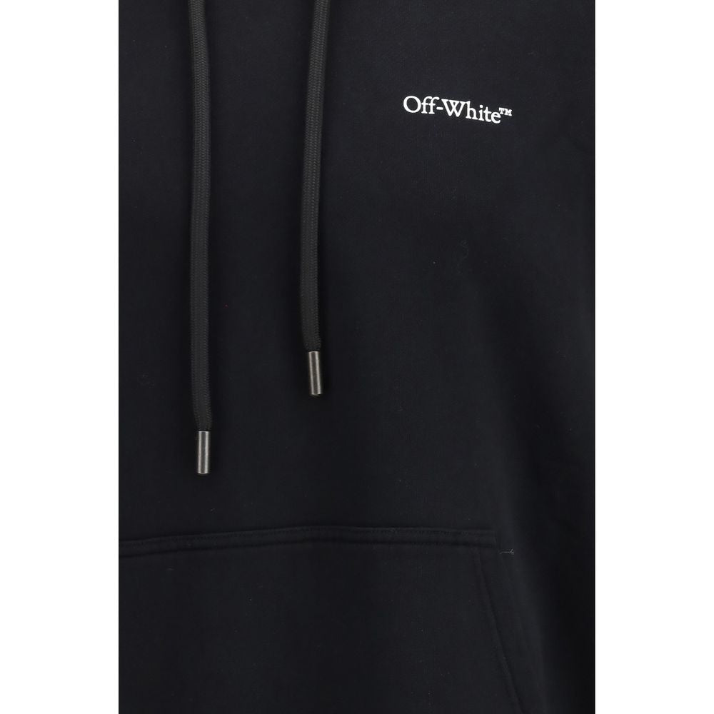 Off-White Schwarzes Baumwoll-Sweatshirt