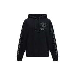 Off-White Zwart Katoenen Sweatshirt