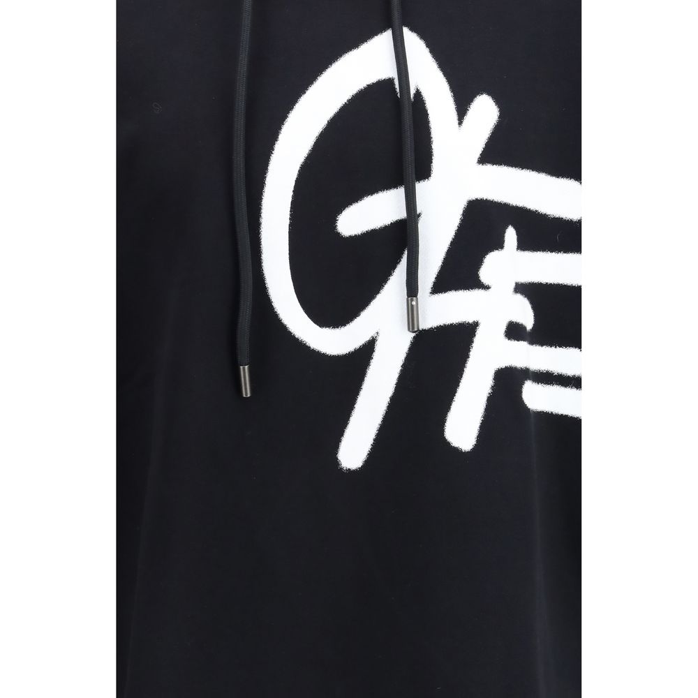 Off-White Zwart Katoenen Sweatshirt