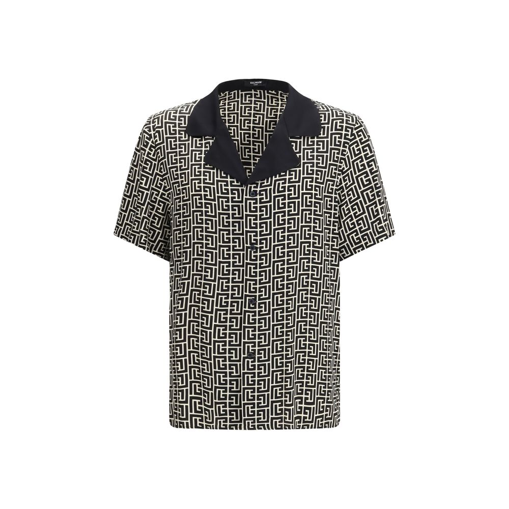 Balmain Mehrfarbiges Viskose-Top als Schlafbekleidung