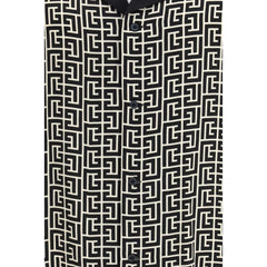 Balmain Mehrfarbiges Viskose-Top als Schlafbekleidung