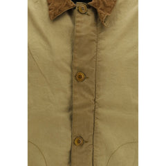 Barbour International Beige Katoenen Jas
