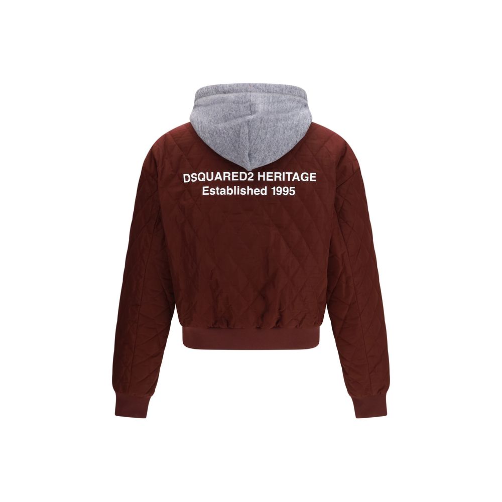 Dsquared² Bordeaux Stoffen Bomber