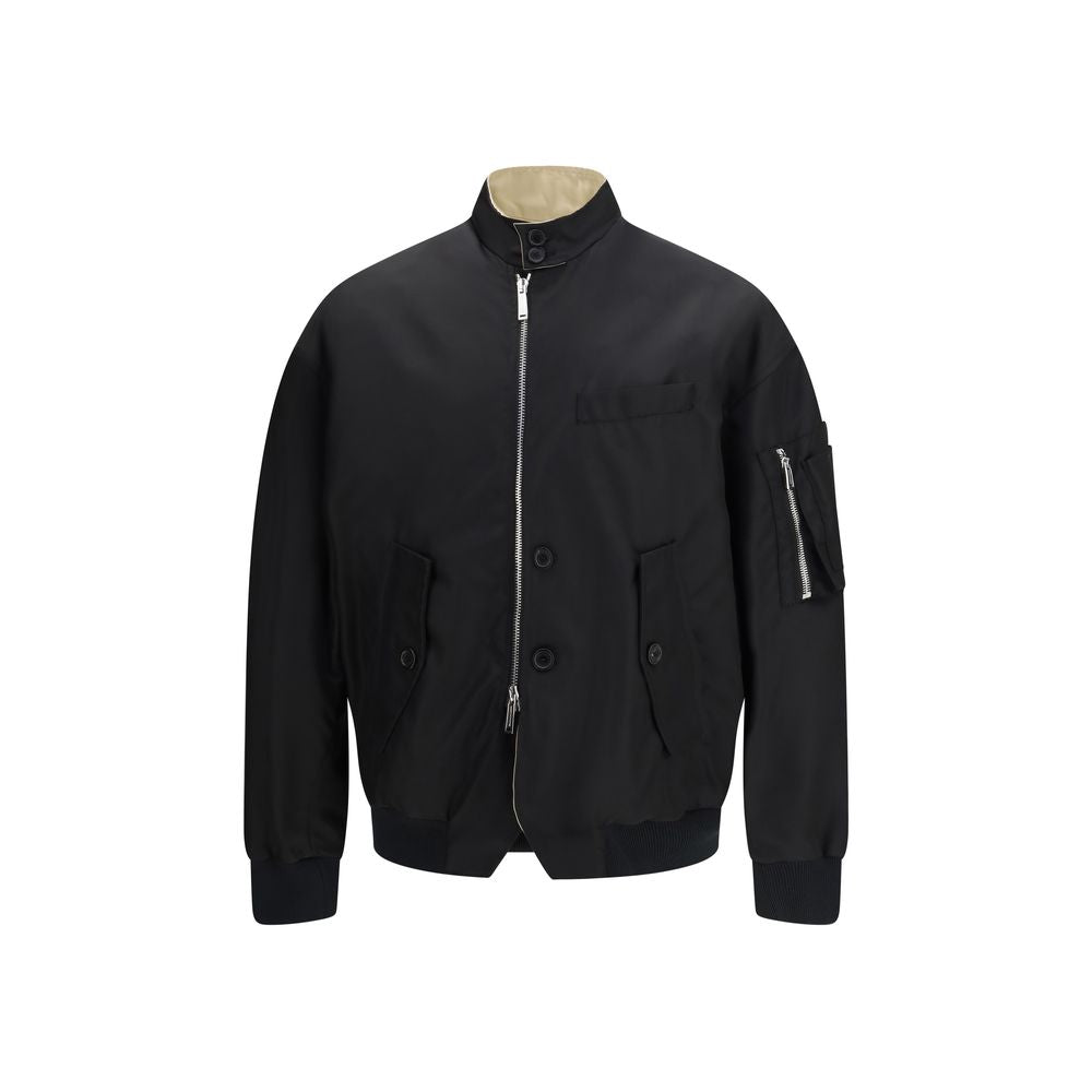Dsquared² Zwarte Polyamide Bomber