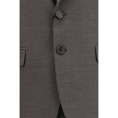 Dsquared² Gray Wool Two-Piece Suit