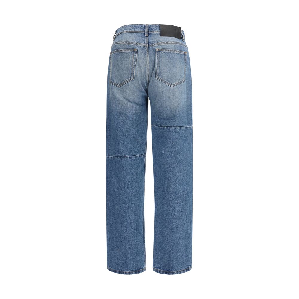 MM6 Blauwe Katoenen Jeans Denim