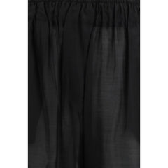 De nieuwste zwarte casual broek van lyocell