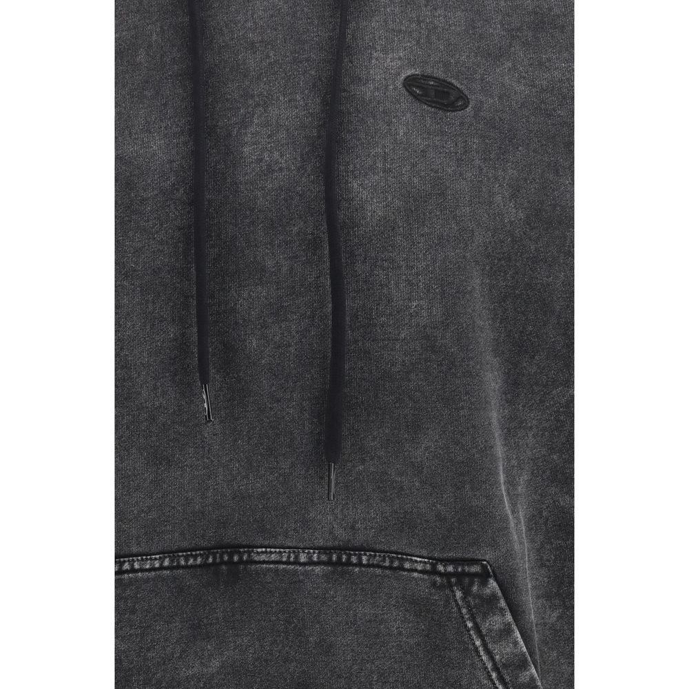 Diesel schwarzes Baumwoll-Sweatshirt