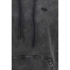 Diesel schwarzes Baumwoll-Sweatshirt