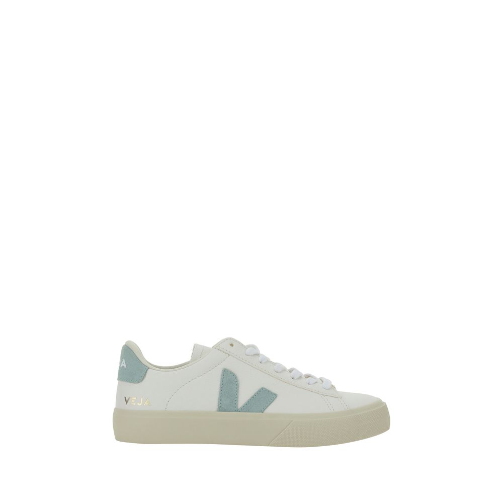 Veja Weiße Kalbsleder Bos Taurus Low-Top-Sneaker
