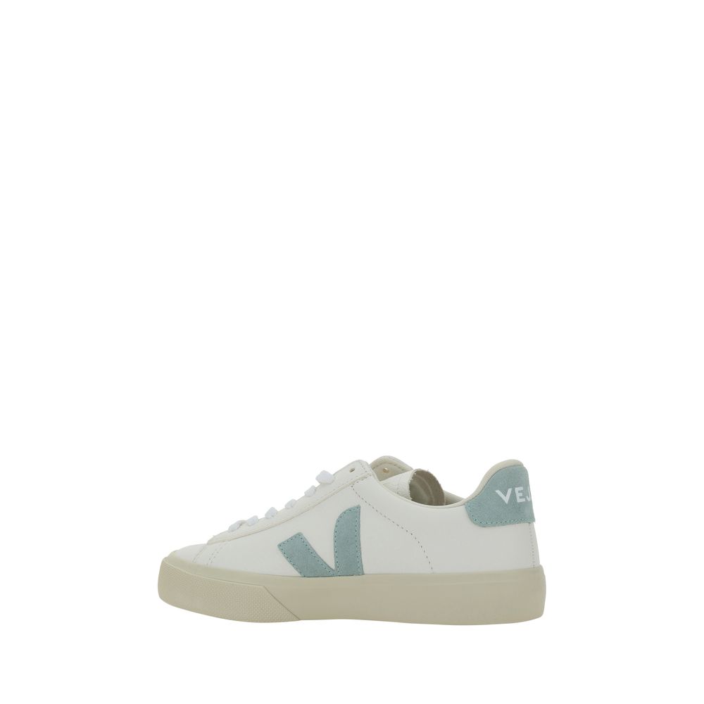 Veja Weiße Kalbsleder Bos Taurus Low-Top-Sneaker