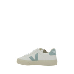 Veja Weiße Kalbsleder Bos Taurus Low-Top-Sneaker