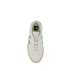 Veja Weiße Kalbsleder Bos Taurus Low-Top-Sneaker