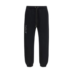 Off-White Zwarte Katoenen Joggingbroek (Trainingsbroek)