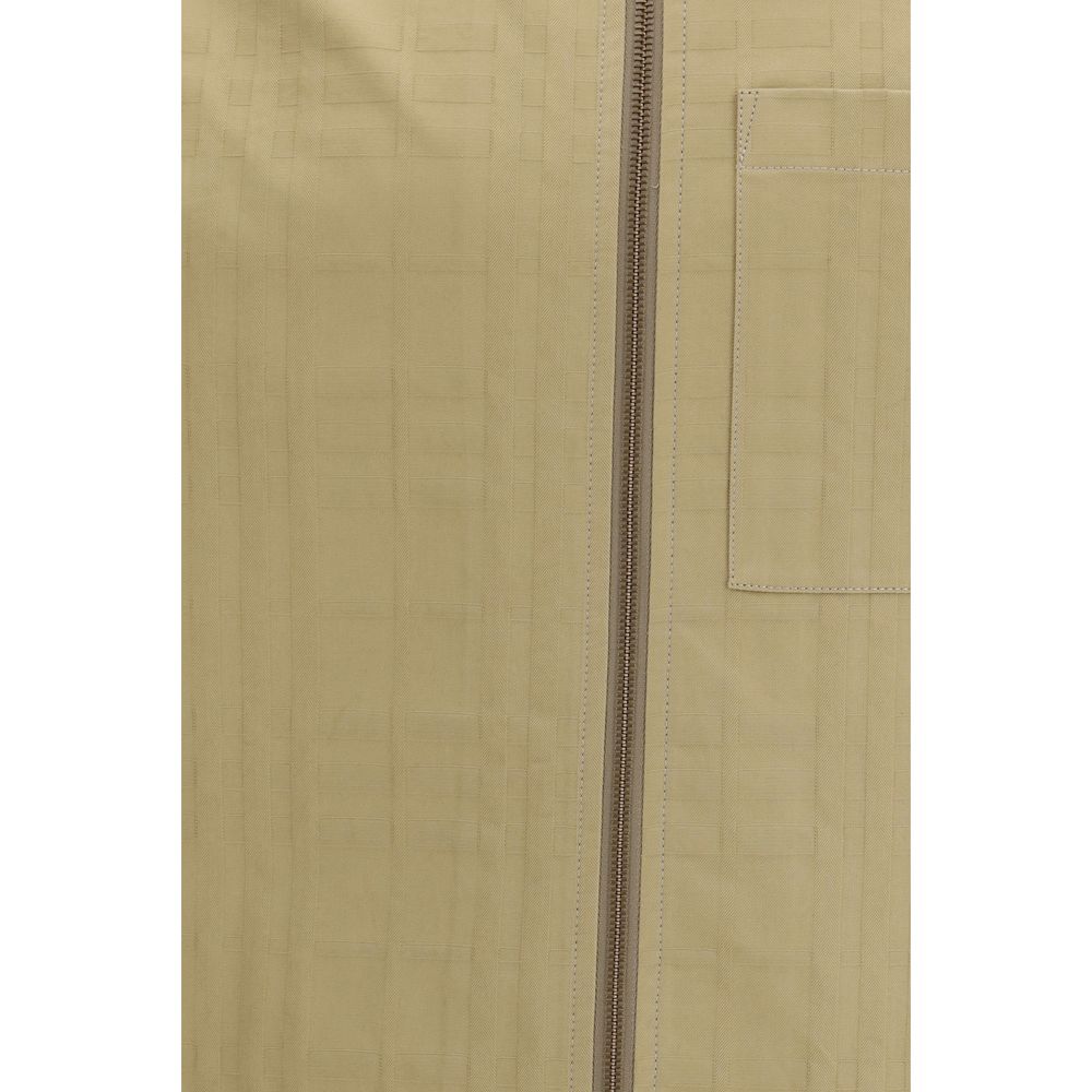 Burberry Beige Katoenen Jas