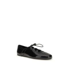 Church's Schwarze Ballerinas aus Kalbsleder Bos Taurus