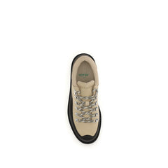 Diemme Beige Kalbsleder Bos Taurus Schnürstiefel
