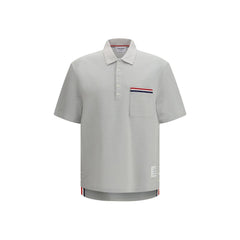 Thom Browne Grijze Katoenen Polo