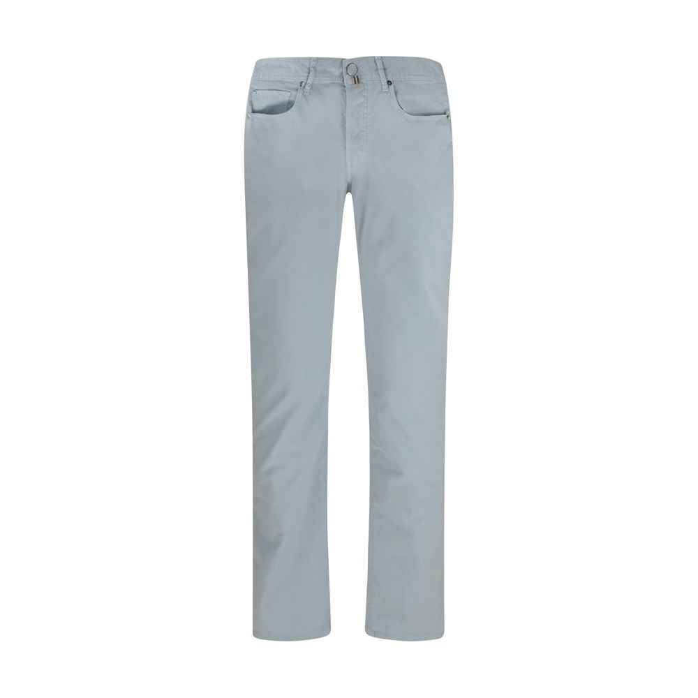 Jacob Cohen Blaue Baumwollhose