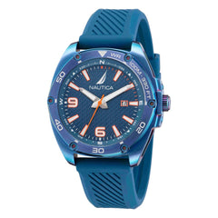 NAUTICA blauw synthetisch sporthorloge