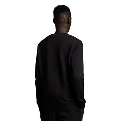 Lyle & Scott Black Cotton Sweatshirt