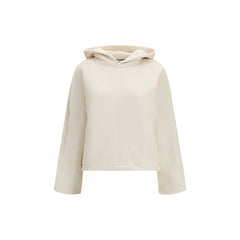 Max Mara Pure Beige Cotton Sweatshirt