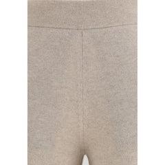 Max Mara Pure Beige Kasjmier Casual Broek