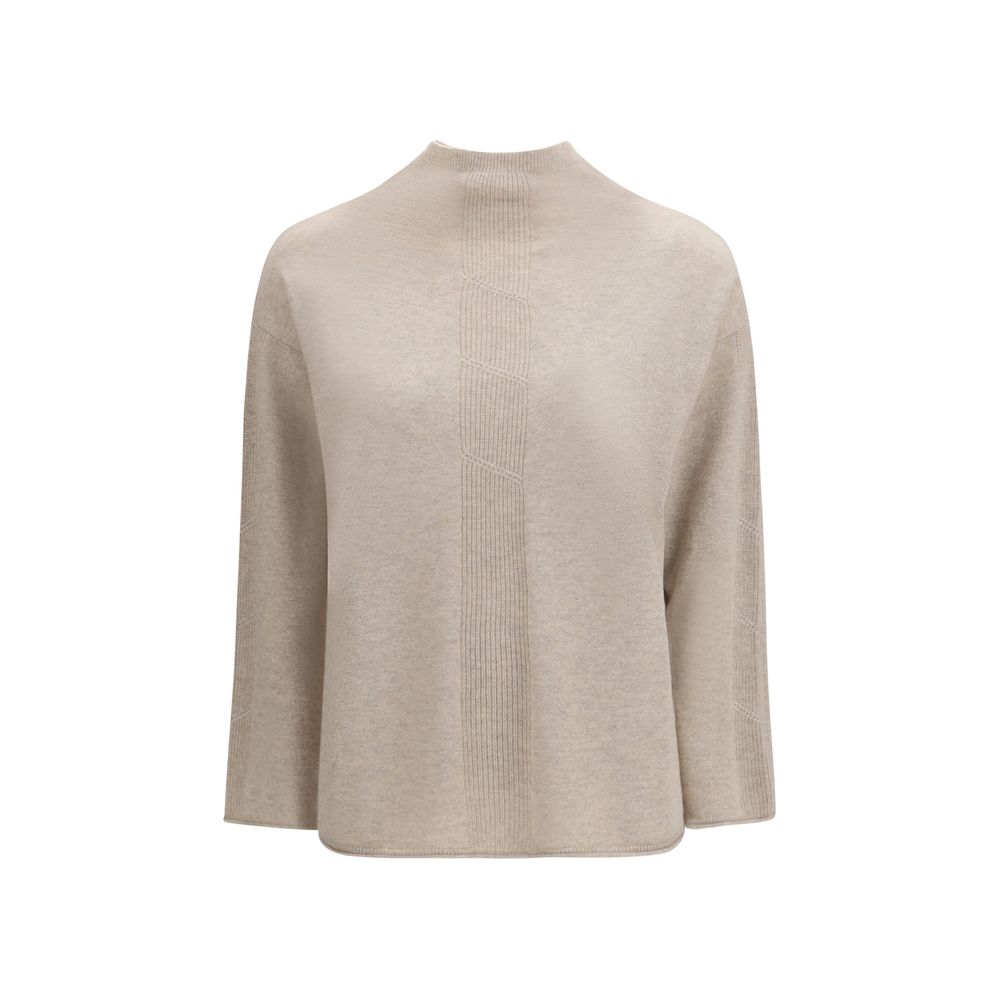 Max Mara Pullover aus reinem Kaschmir in Beige