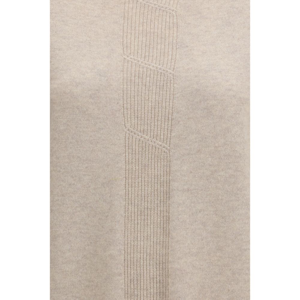 Max Mara Pullover aus reinem Kaschmir in Beige