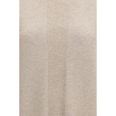 Max Mara Pullover aus reinem Kaschmir in Beige